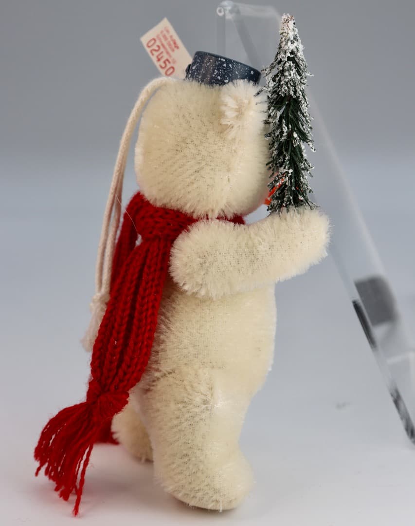コレクション Steiff 1999 CHRISTMAS-TREE MAN WHITE
