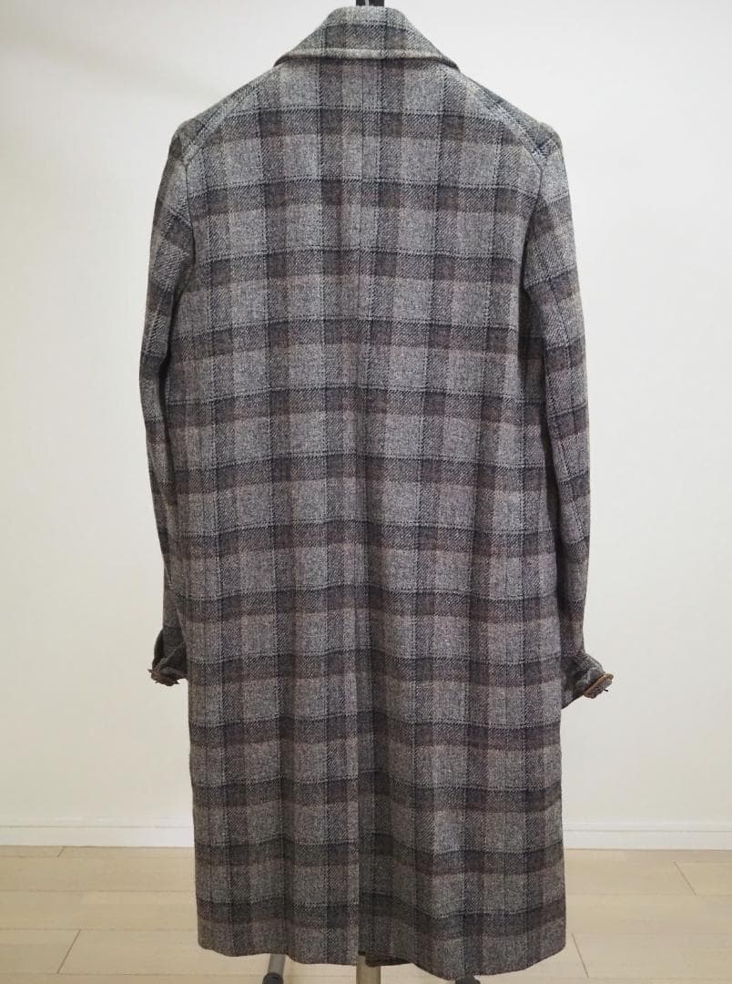 ヴィンテージ07AWアーカイブ ヴェロニクブランキーノ 比翼ツイードコート46