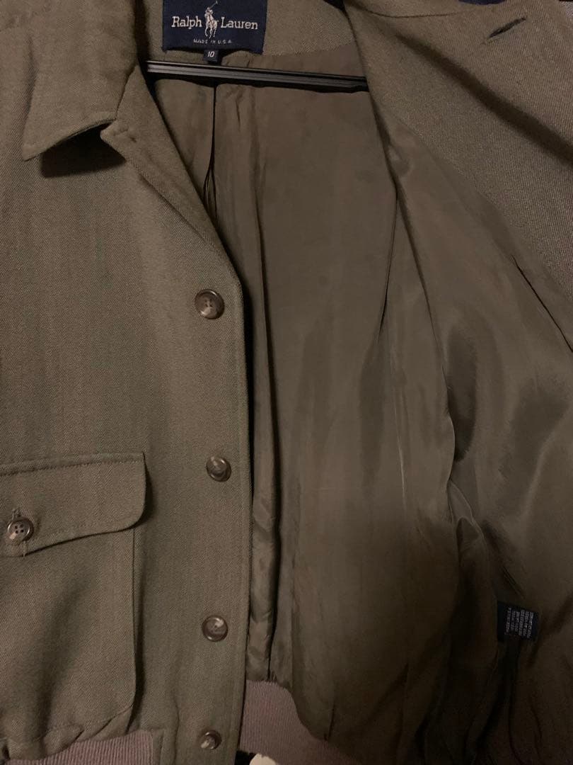 古*者様 Ralph Lauren オリーブグリーン ジャケット サイズ10