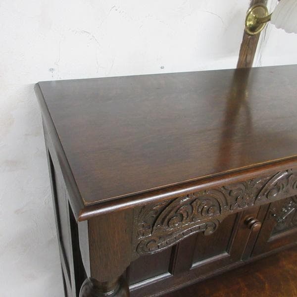 イギリス アンティーク 家具 コートカップボード キャビネット 英国 6971c