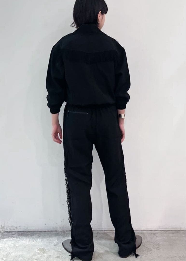 CITYSHOP NEEDLES ジャンプスーツ 黒 フリンジ