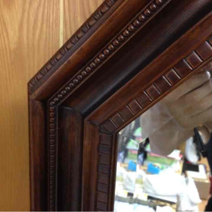 イタリア製の鏡  高さ136cm 幅48cm厚み5cm