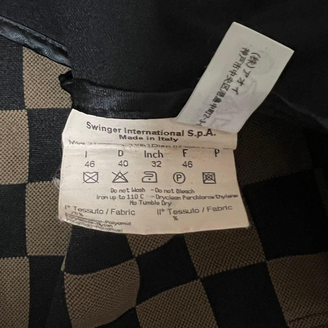 希少品 フェンディ ペカン柄 ロングコート 比翼タイプ ブラック 40