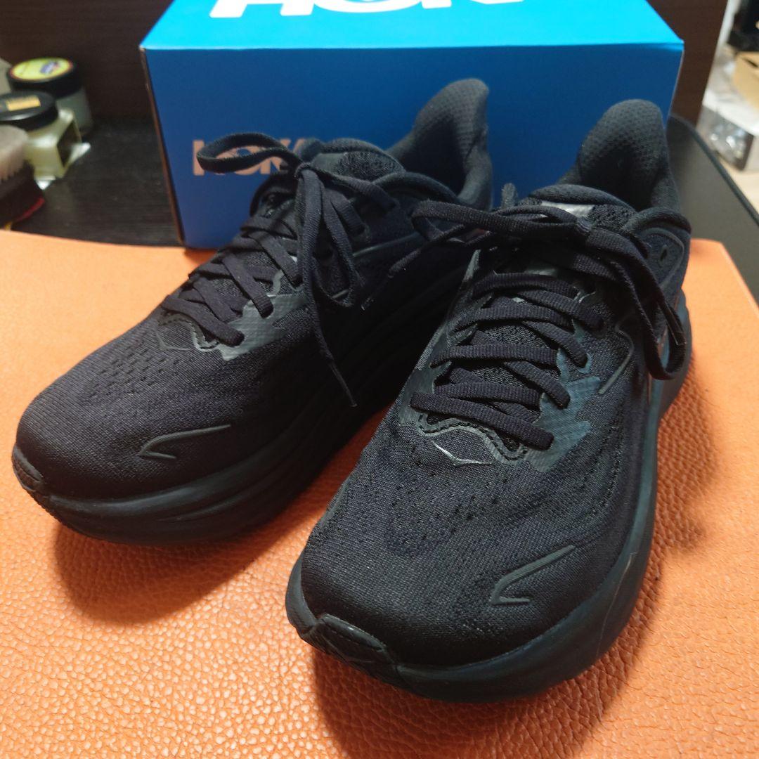 HOKA クリフトン10 ブラック