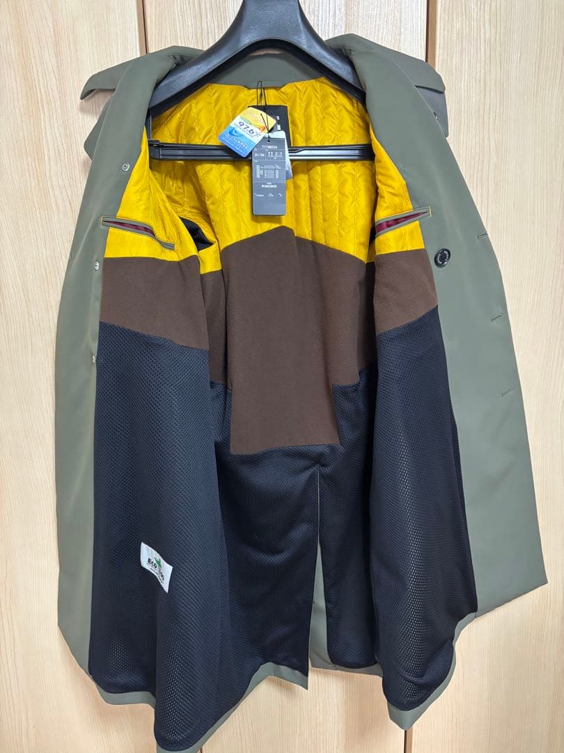 【新品】DESCENTE／ダブルブレスト トレンチコート
