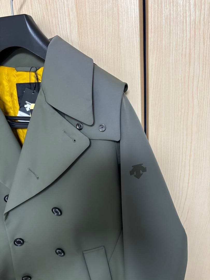 【新品】DESCENTE／ダブルブレスト トレンチコート