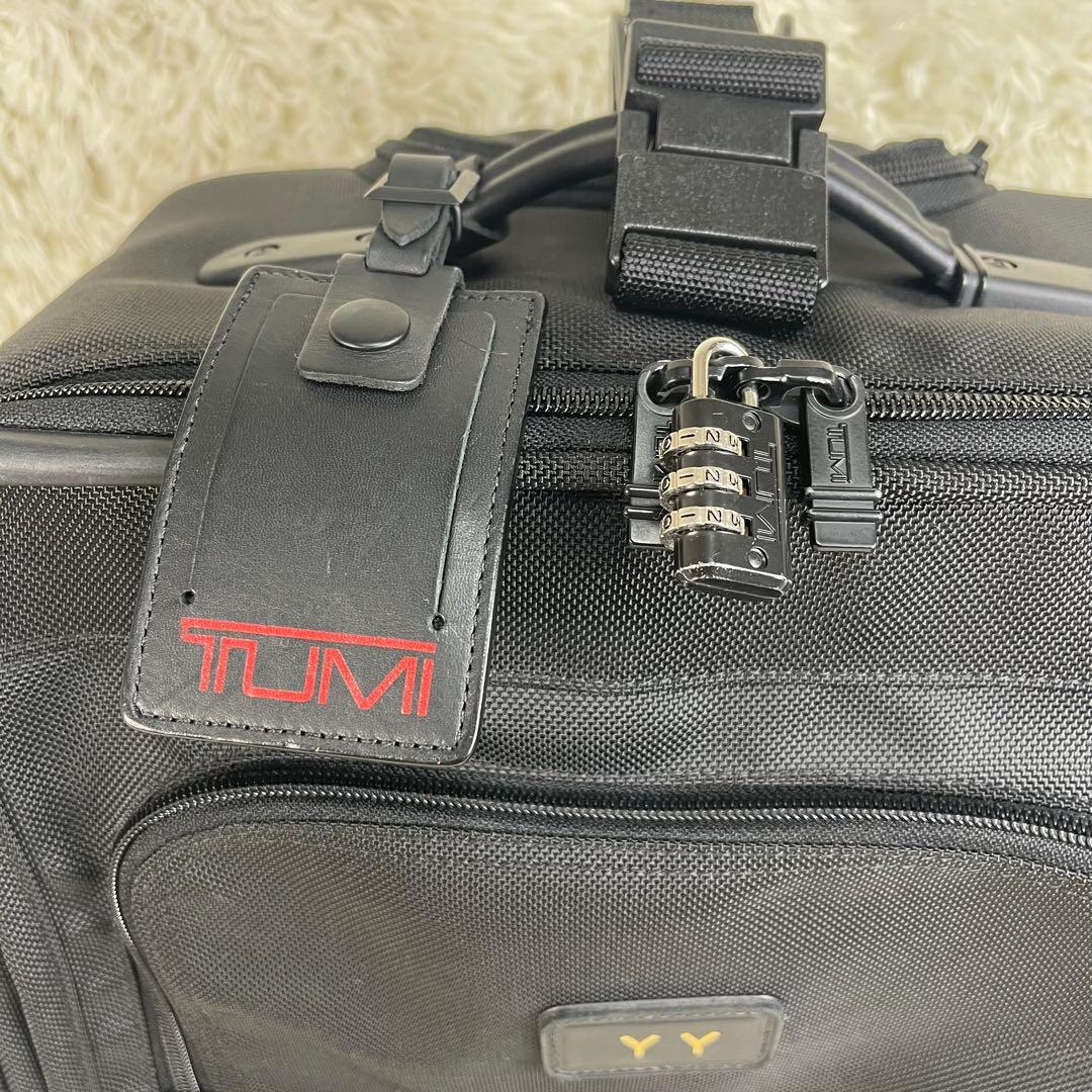良品✨️TUMI キャリーケース アルファ2 機内持ち込み ブラック ロック付き