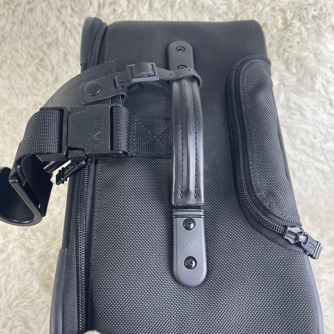 良品✨️TUMI キャリーケース アルファ2 機内持ち込み ブラック ロック付き