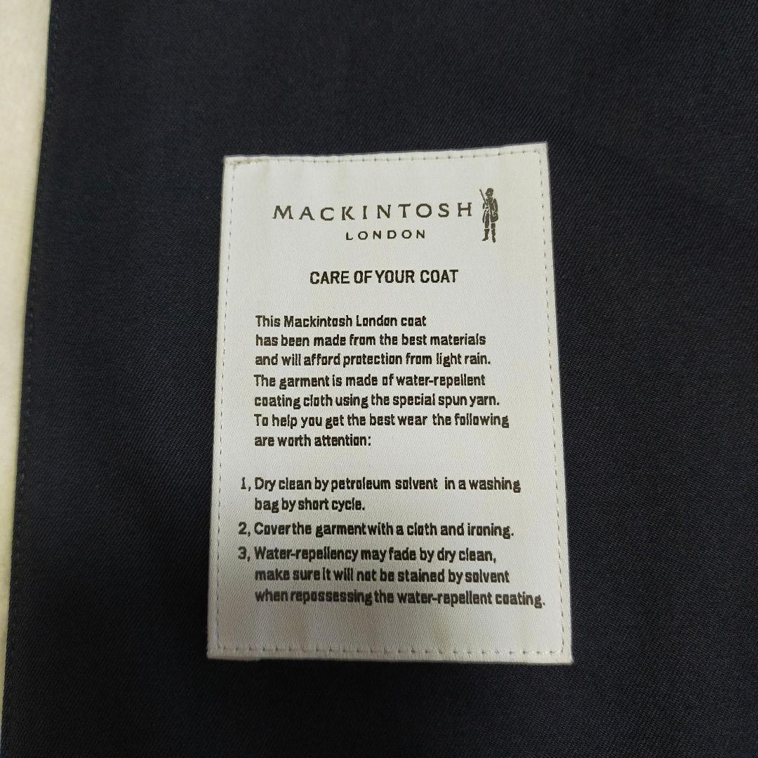 美品　MACKINTOSH　40　キルティングライナー付　ダブルトレンチコート