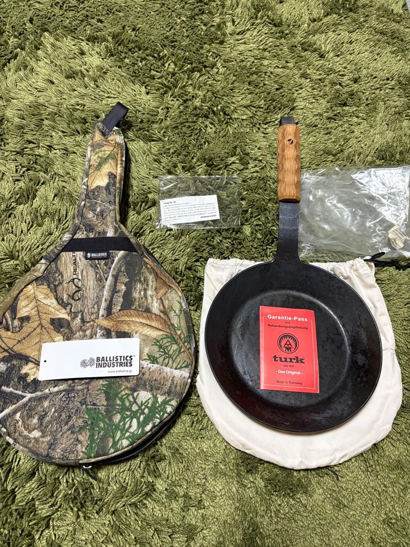 turk フライパン 24cm バリスティクスケース&アシモクラフト tkセット