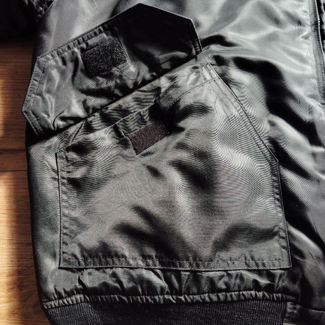 ヴィンテージCWU-45pフライトジャケット 90s YBSジッパーma-1美品