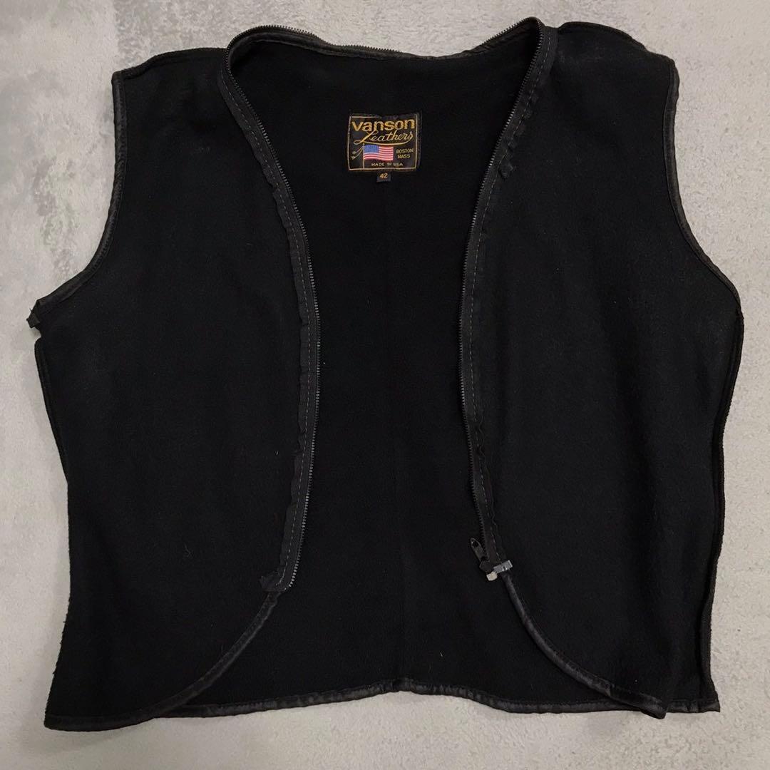 VANSON バンソン シングルライダースレザージャケット　タイプB USA製