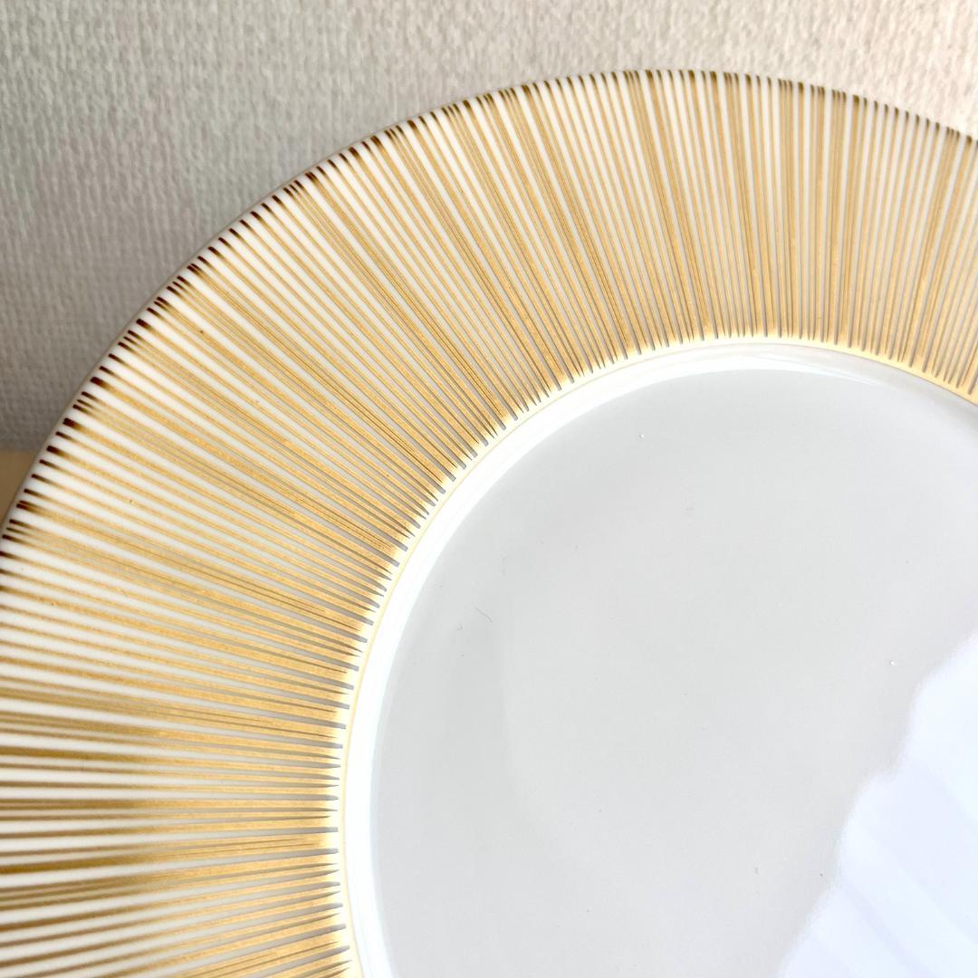 ★新品未使用　超美品★フランス　BERNARDAUDゴールドプレート　デザート皿