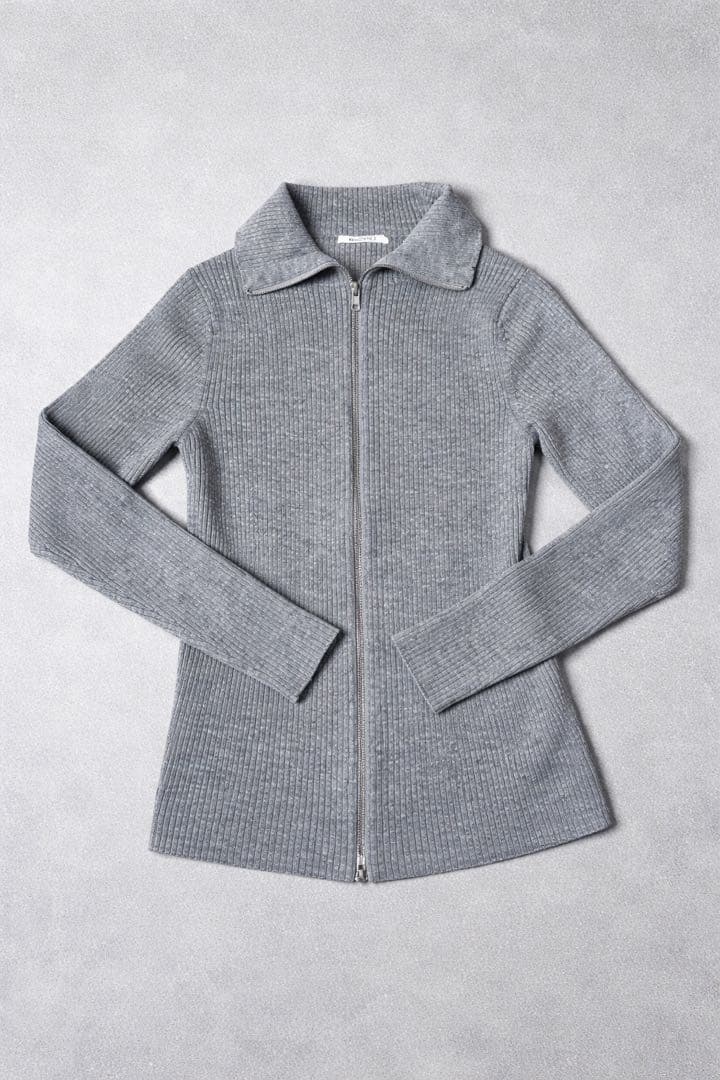 極美品　Whim Gazette(ウィム ガゼット)ZIPニット　人気