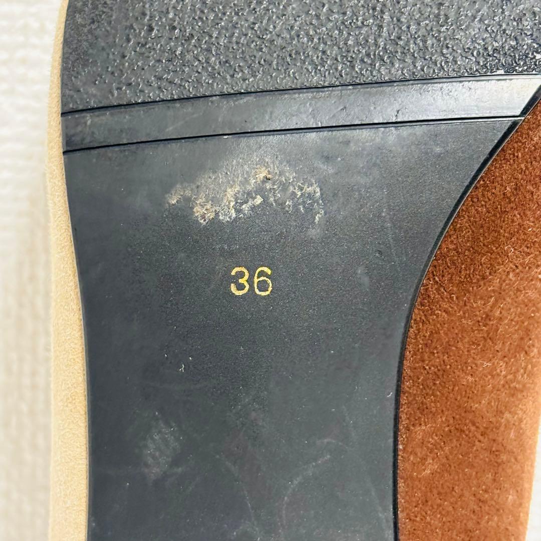 希少 ヴィンテージ バレンシアガ スエード ハイヒール パンプス BBロゴ