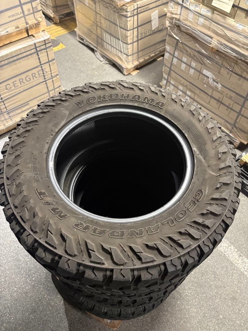 ヨコハマ ジオランダー mt 265/70r17 LT