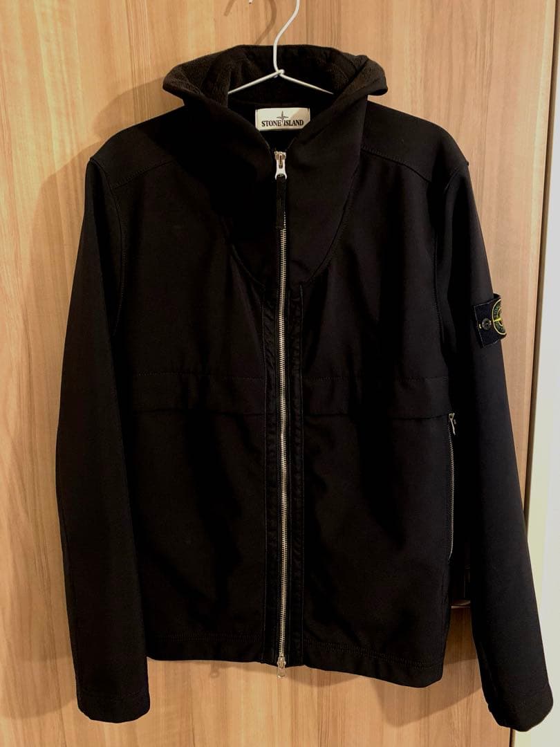 STONE  SOFT SHELL-R ジャケットMサイズ ブラック