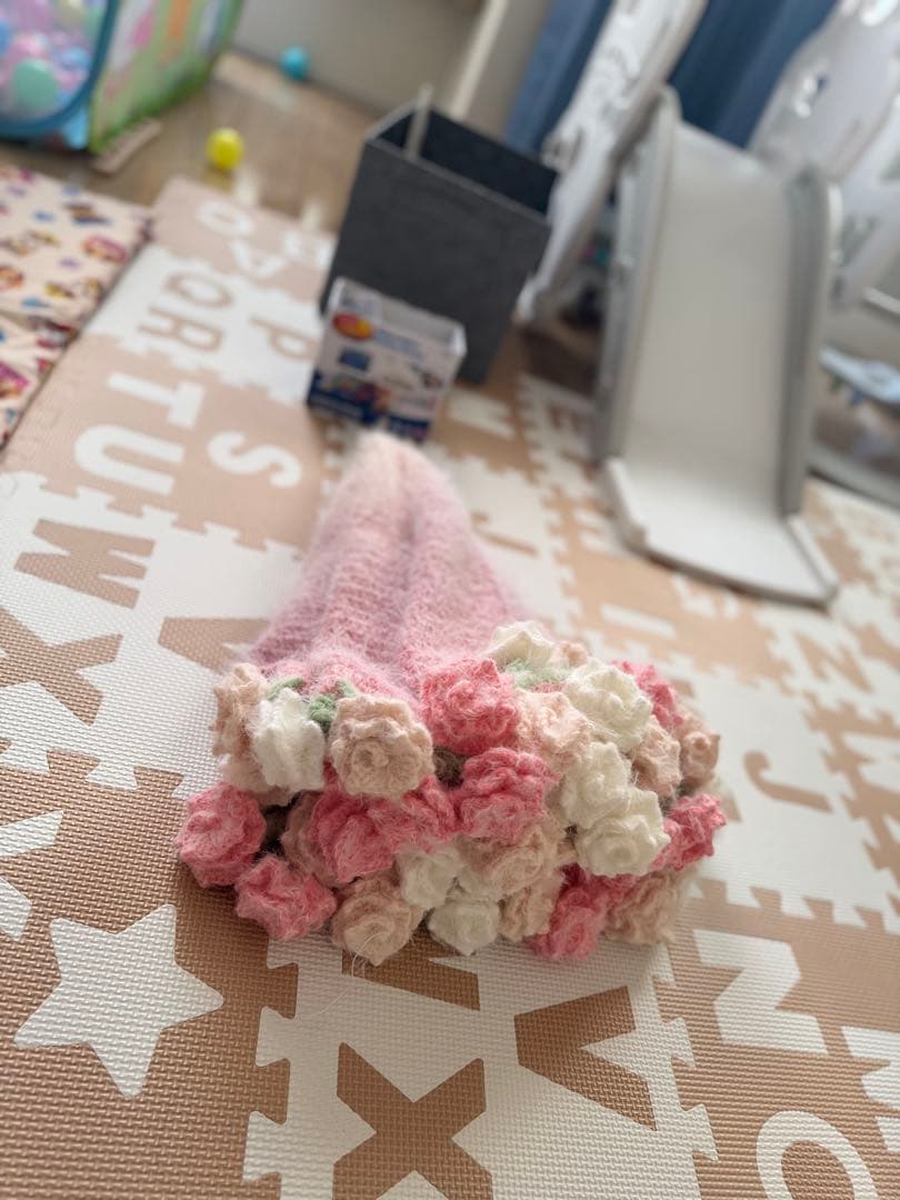 「Liruさん専用」花束ブランケット100cm+ 90cm(12月15日まで)