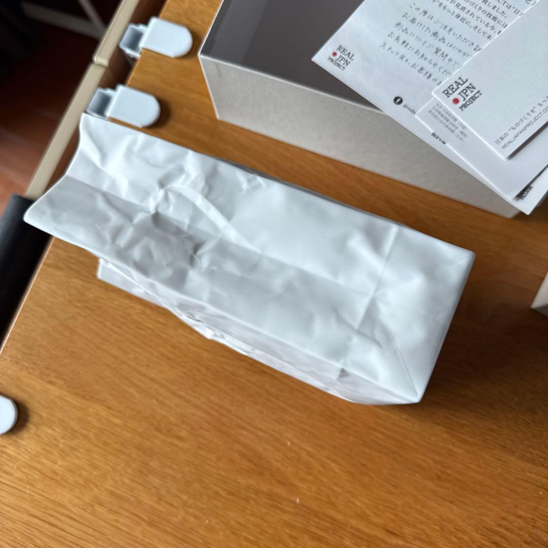 セラミックジャパン　ニュークリンクル スーパーバッグ #1 ホワイト