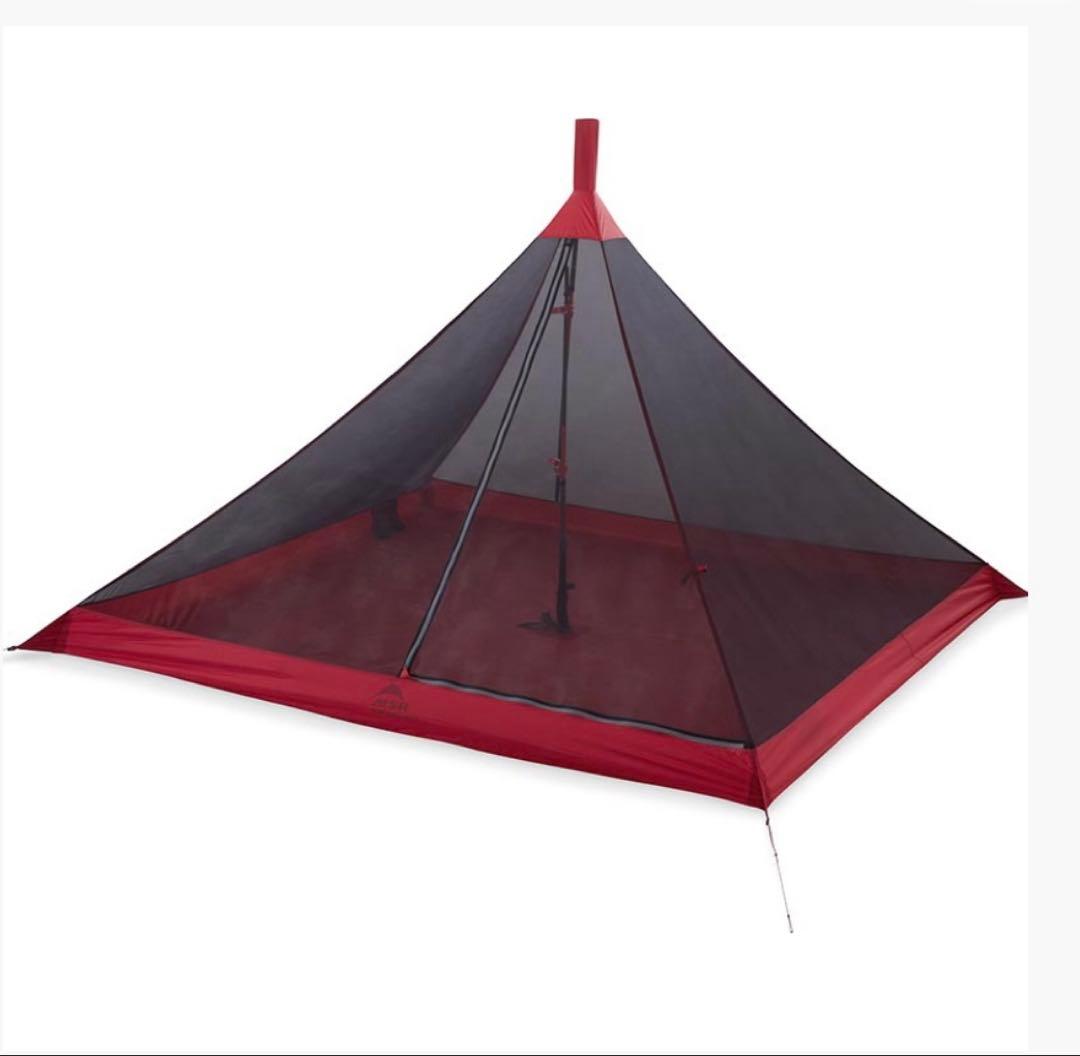 MSR フロントレンジ バグシェルター　FRONT RANGE ポール付き