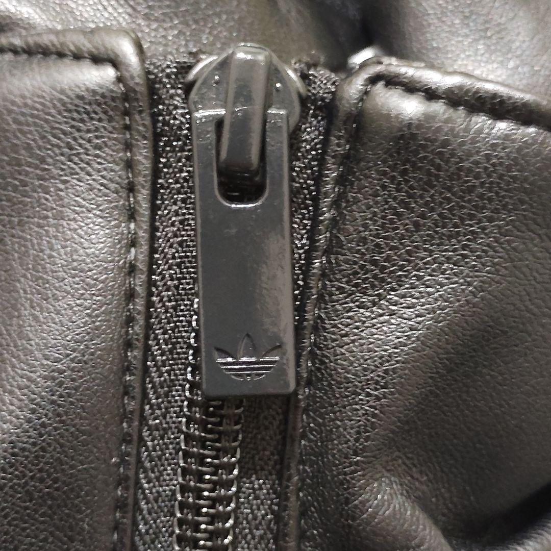 希少M✨adidas ブラック クロップドジャケット　アディダス