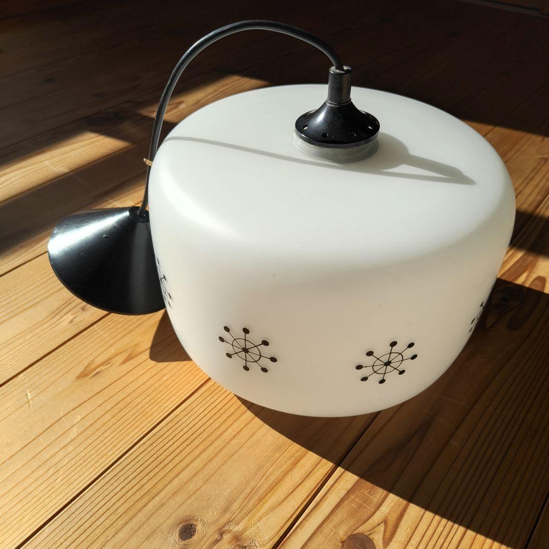 アンティーク　ペンダントライト ガラス製