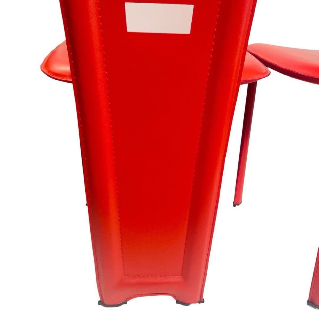 【廃盤・2脚セット】IDC大塚家具「ハイバックチェア」ミッドセンチュリー モダン