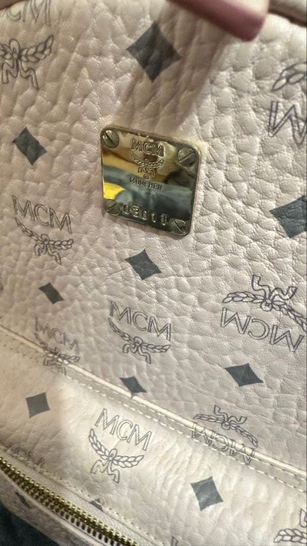 MCM 〈スターク〉 ヴィセトス バックパック パウダーピンク リュック