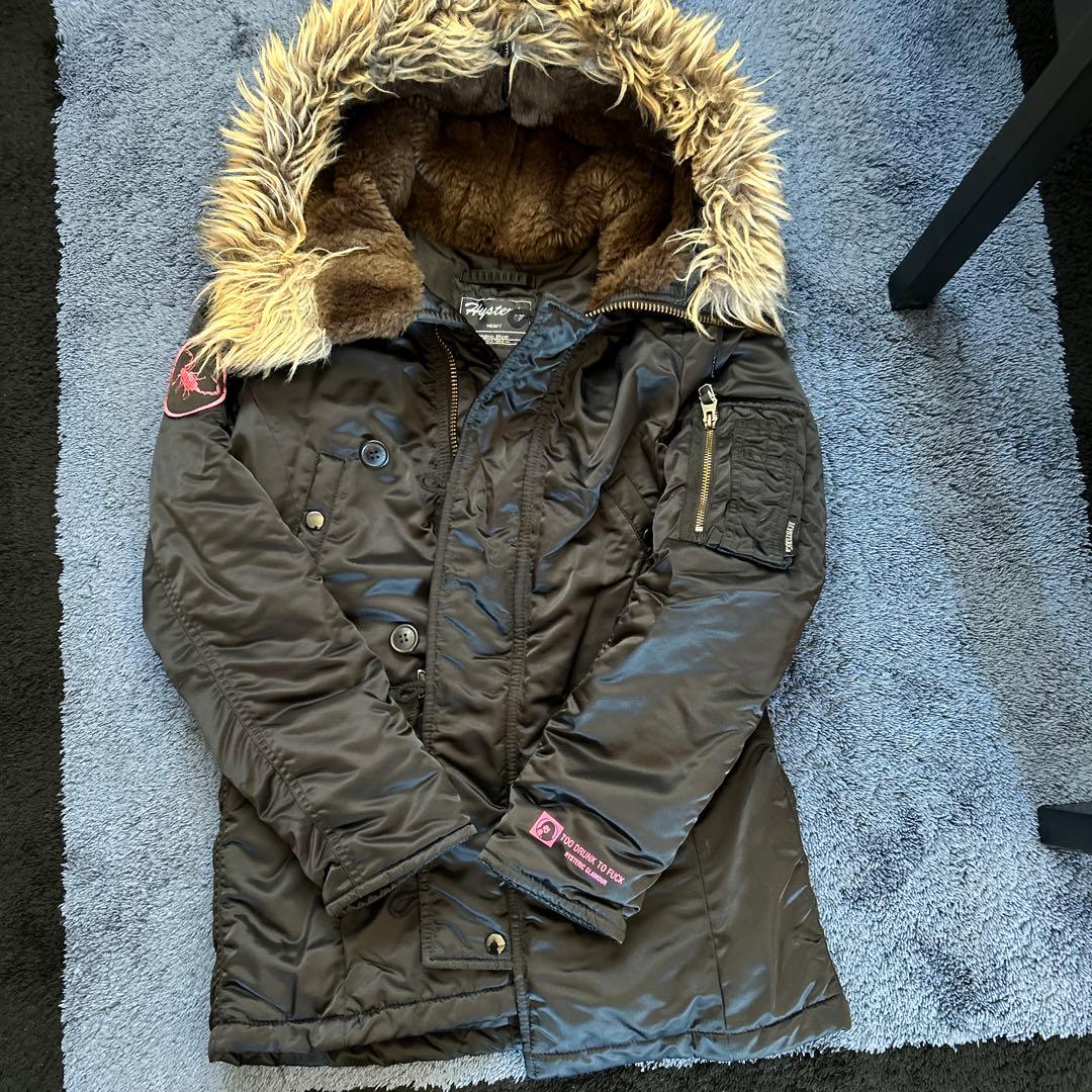 Hysteric ブラック ミリタリージャケット