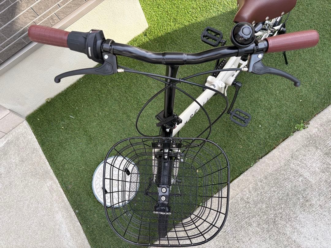 【引き取り限定】◾️美品◾️ オートライト 折りたたみ自転車 6段変速