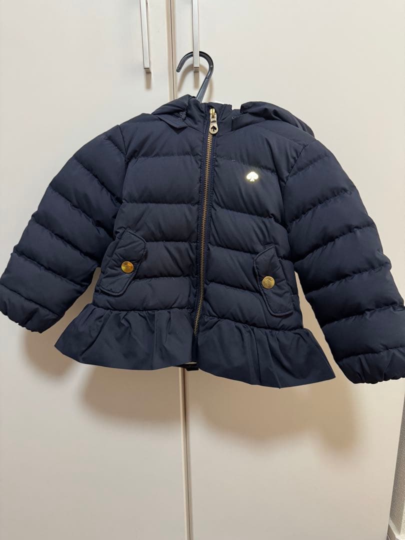 kate spade new york kids ペプラムダウンジャケット
