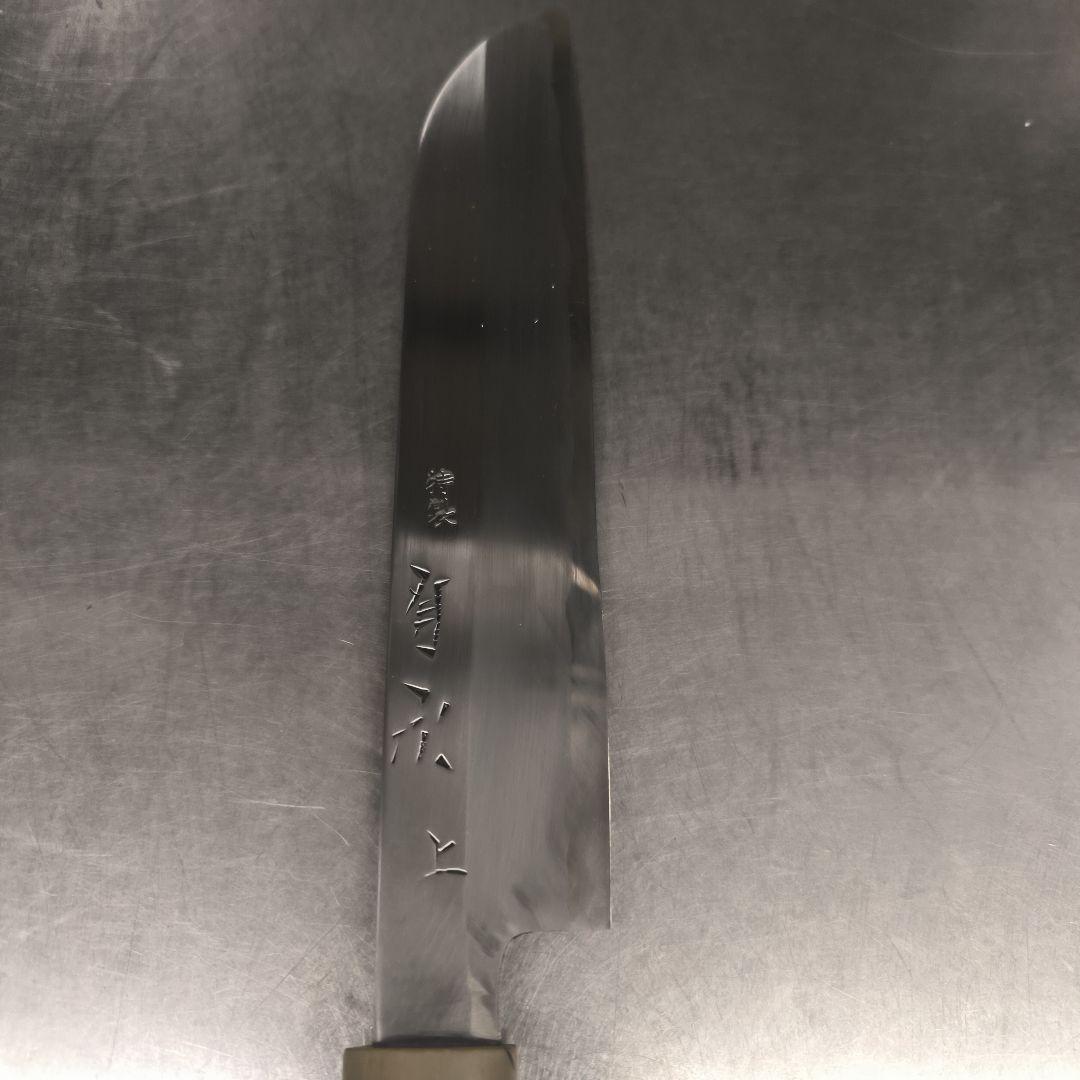 京都有次薄刃包丁上霞19.5cm