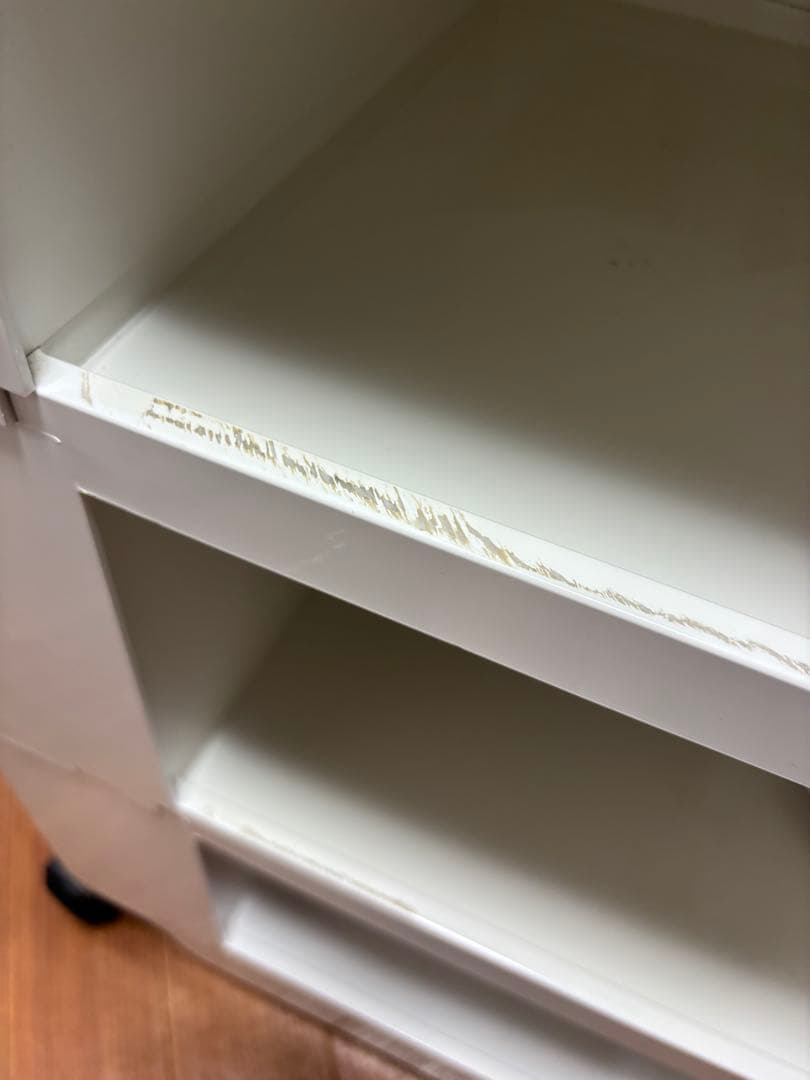 正規品　ジョエ・コロンボ　ボビーワゴン 3段5トレイ ホワイト　刻印