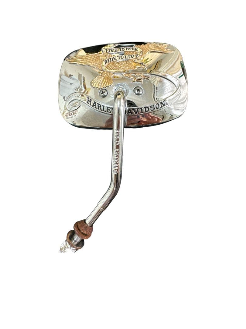 Harley-Davidson 右ミラー スクエア　イーグルデザイン