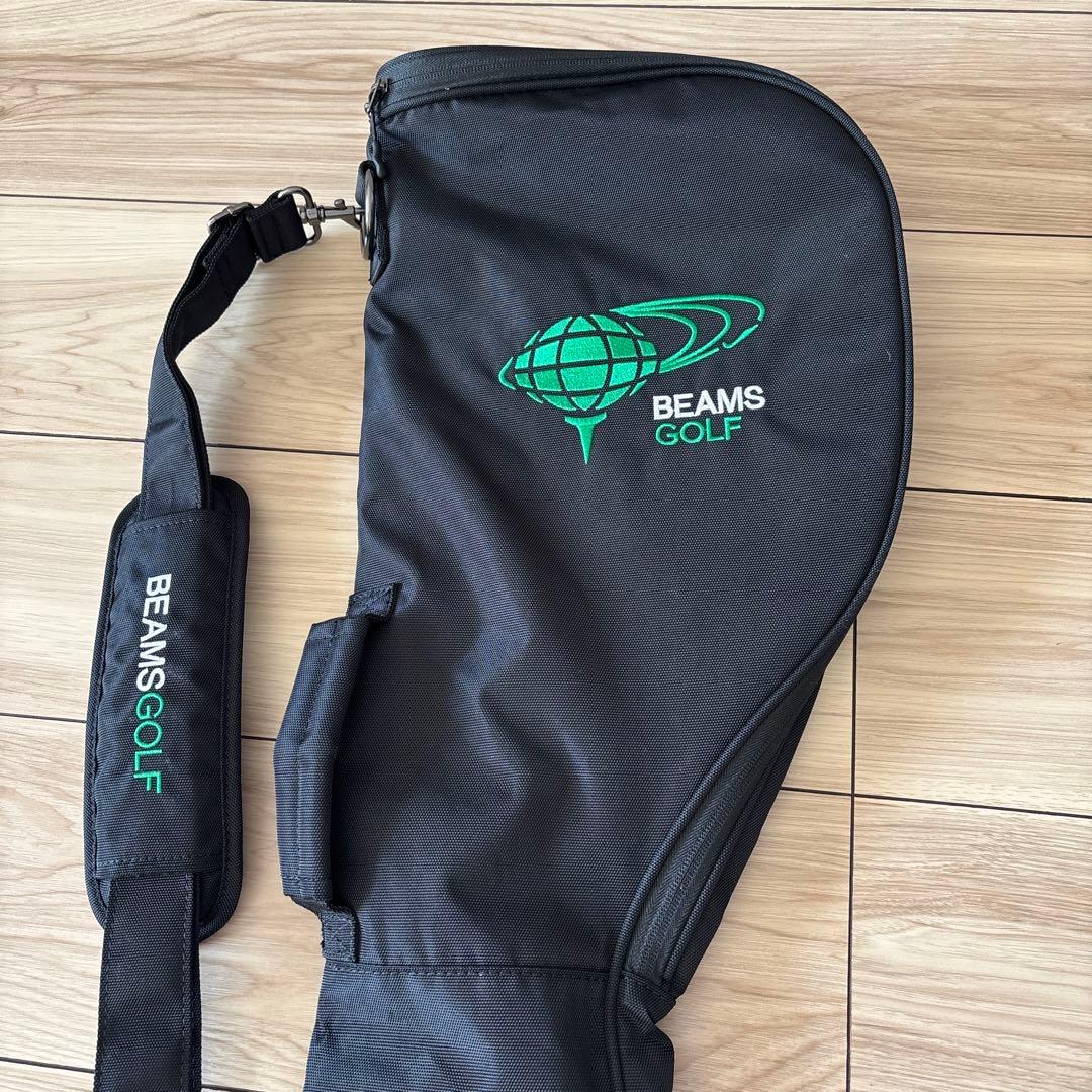 BEAMS GOLF キャディバッグ 黒