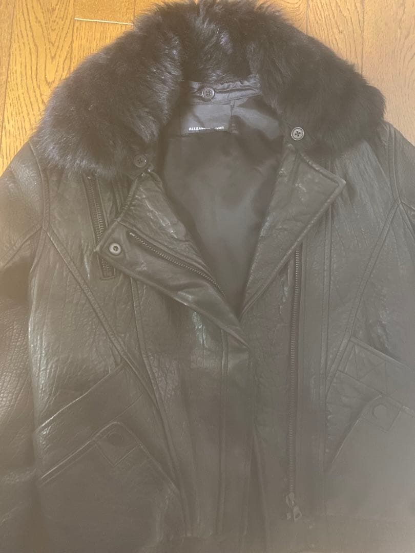 アレキサンダーワン　alexander wang レザージャケットleather