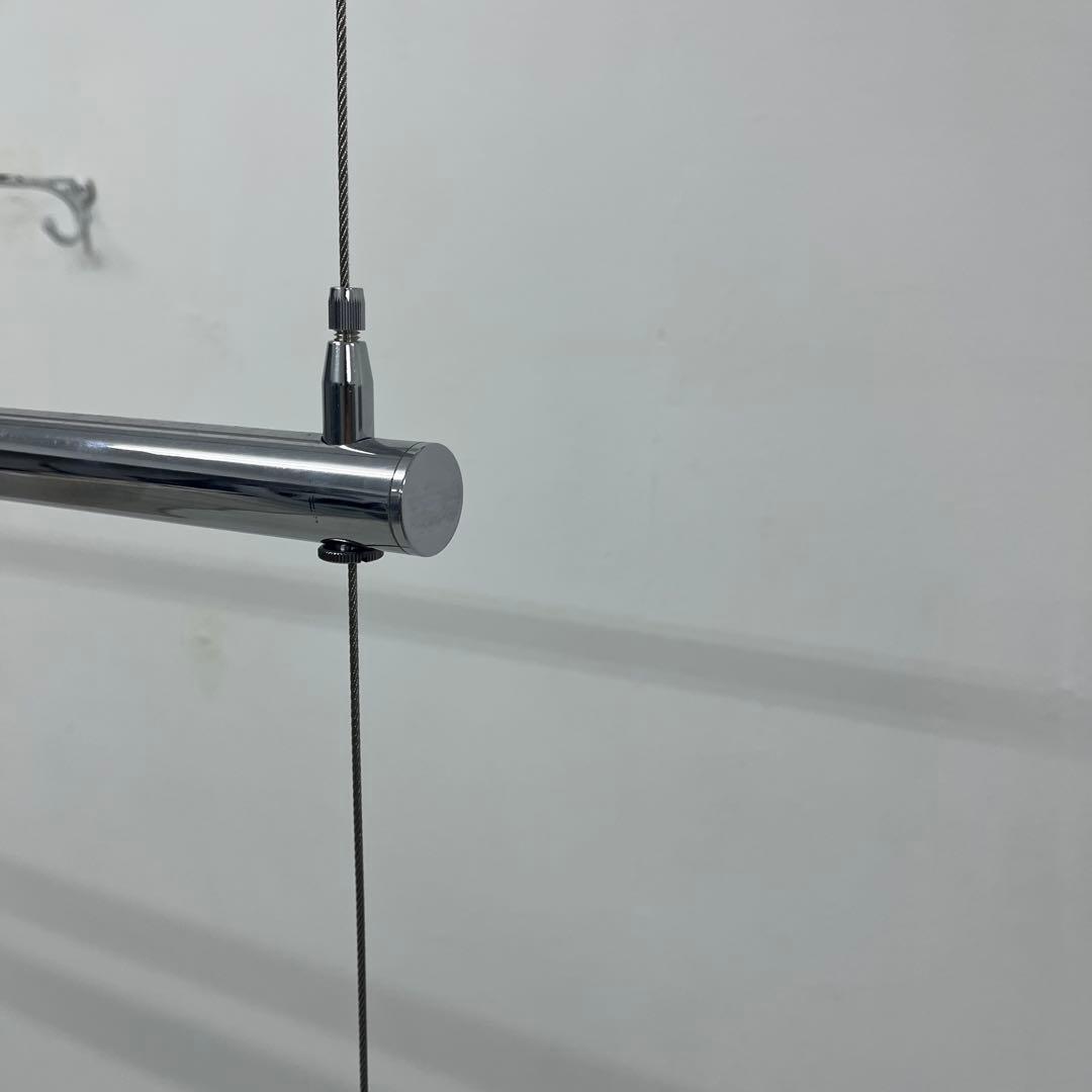 高級 アパレル店舗用 天井吊りハンガーラック一式 パイオニアテック【加工済】