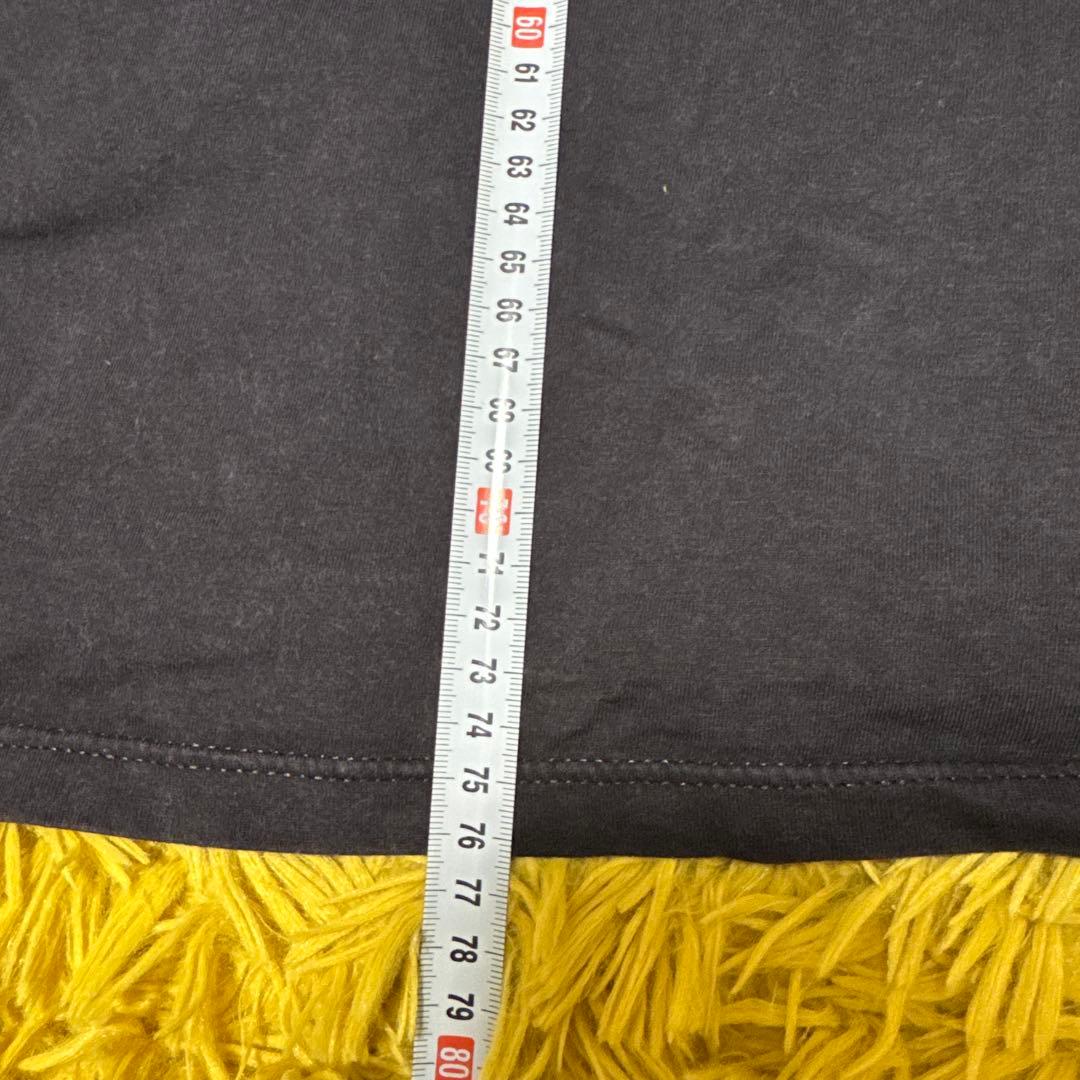 棚*K様 80sヴィンテージミッキーマウスフェイスTシャツ黒XLフェードdisn