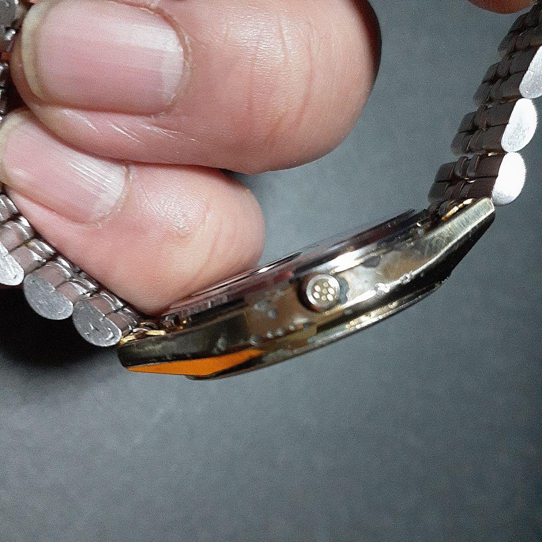 SEIKO キングクォーツ men's腕時計 稼働品