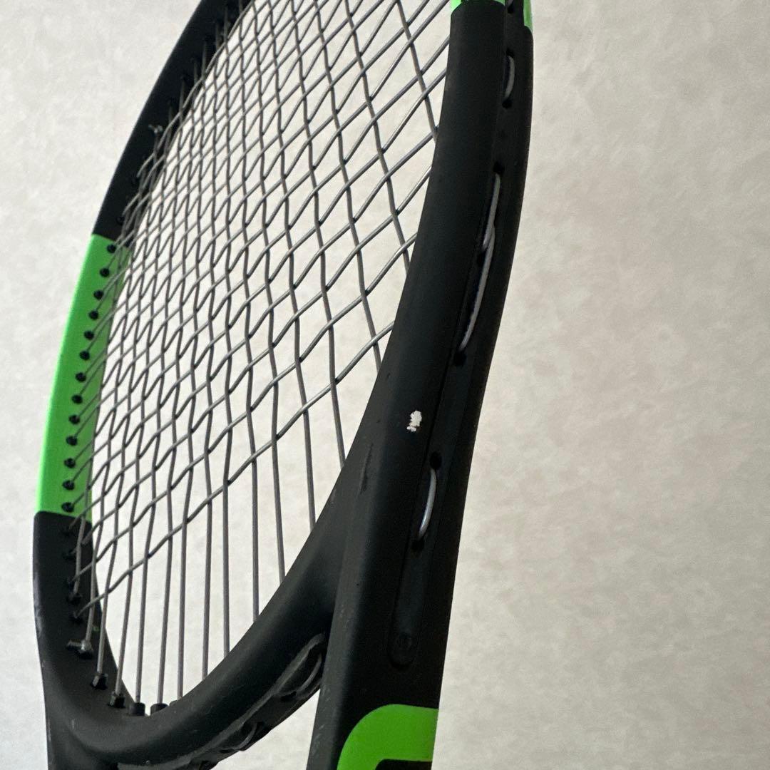 Wilson テニスラケット 3本セット ブラック/グリーン