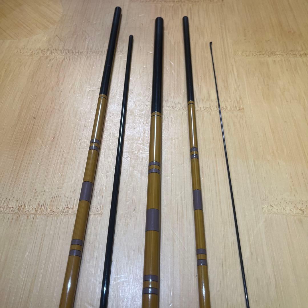 ヘラブナ竿 水切竿　14尺5本継ぎ　十四尺 四二〇