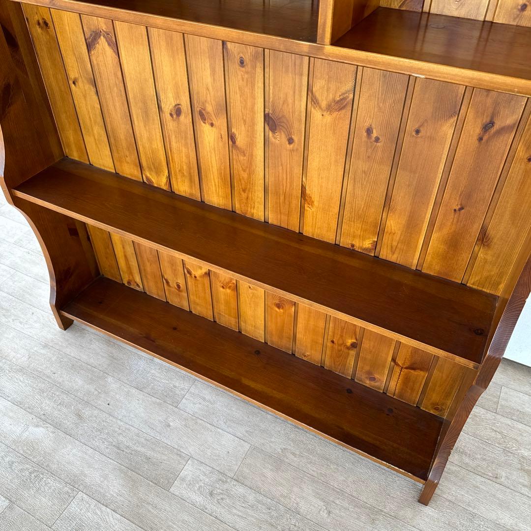 イタリア　飾り棚　オープンラック　バーカウンター　棚