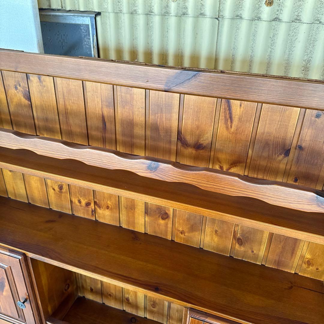 イタリア　飾り棚　オープンラック　バーカウンター　棚