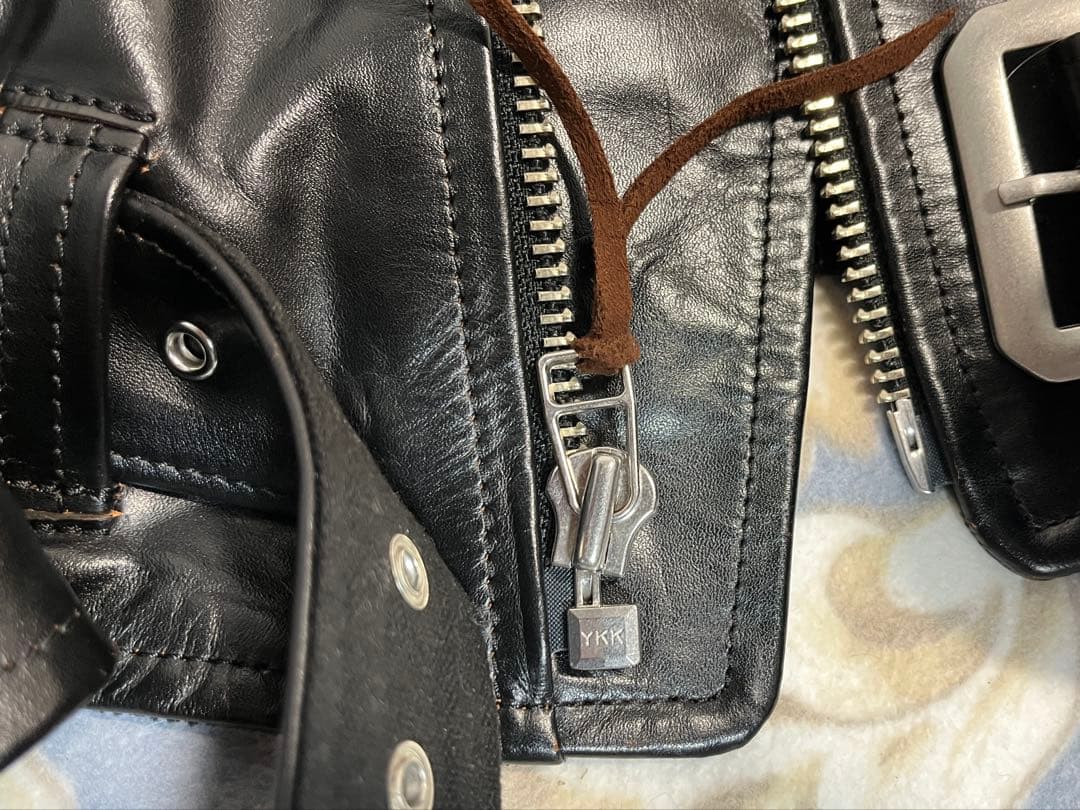 【美品】マーロンブランド ワンスター ダブルライダース デュラブル実名復刻 茶芯