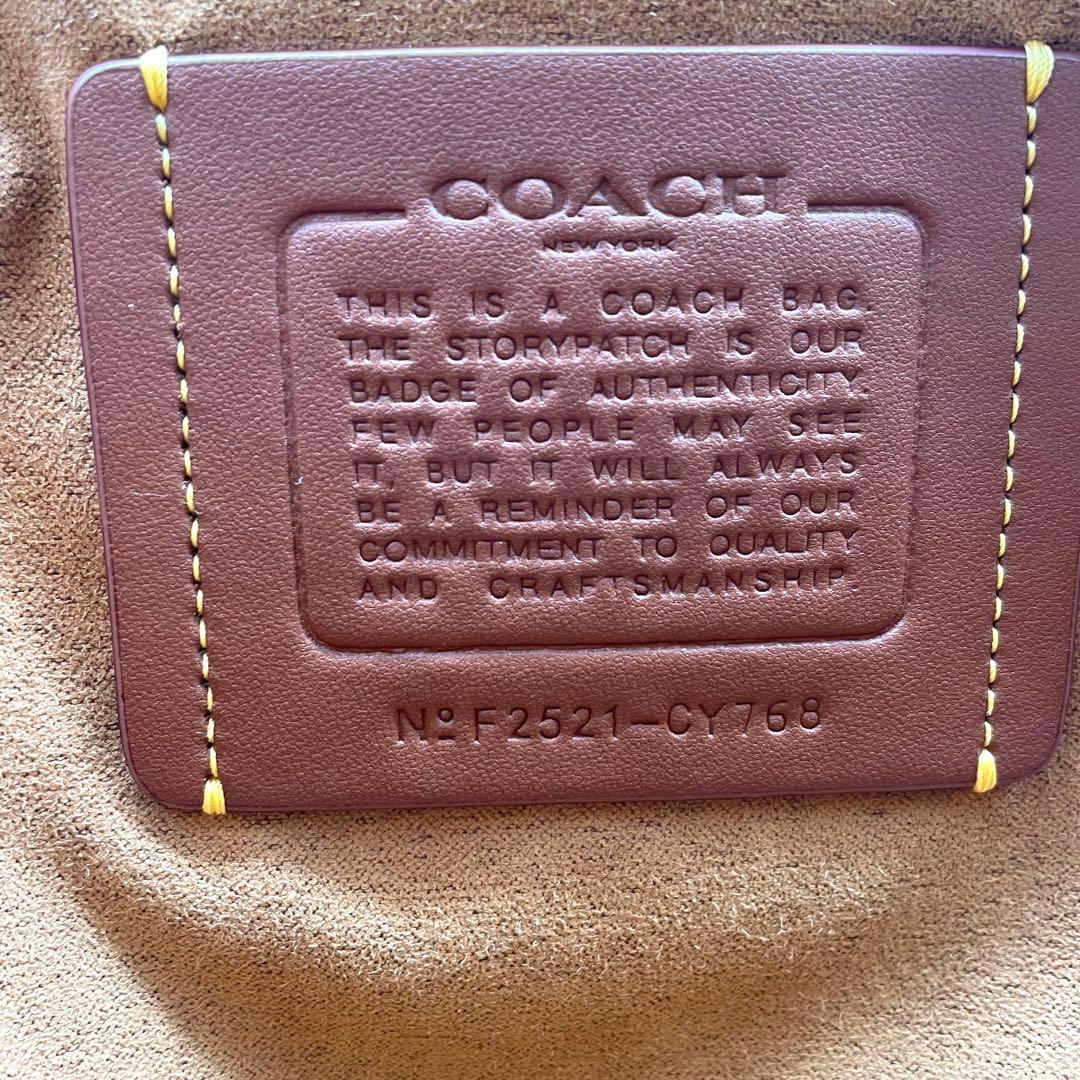 【未使用級】コーチ　ケイレブ　メッセンジャーバッグ　ガンメタ　レザー　青