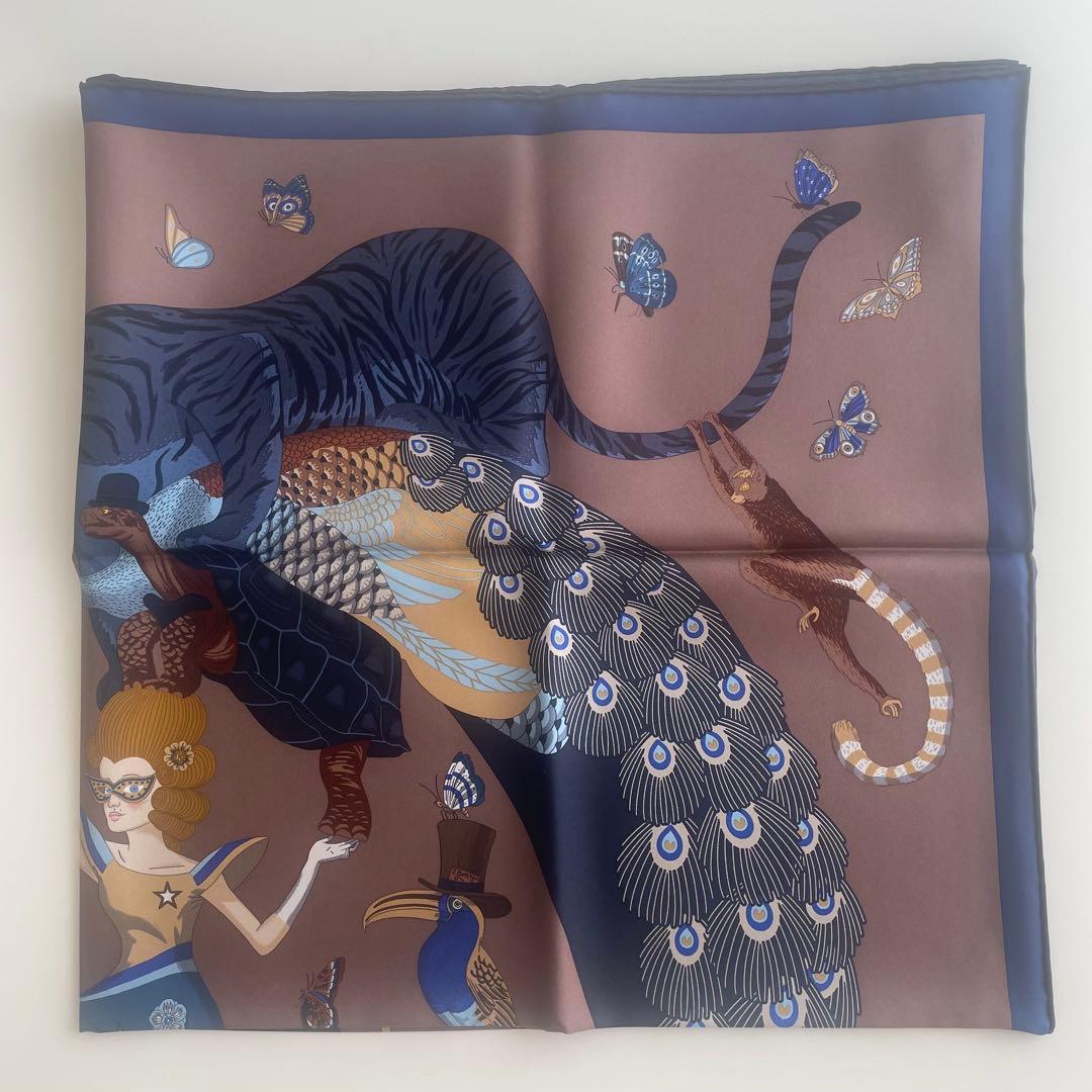 【エルメス】シルクスカーフ90センチ(未使用)