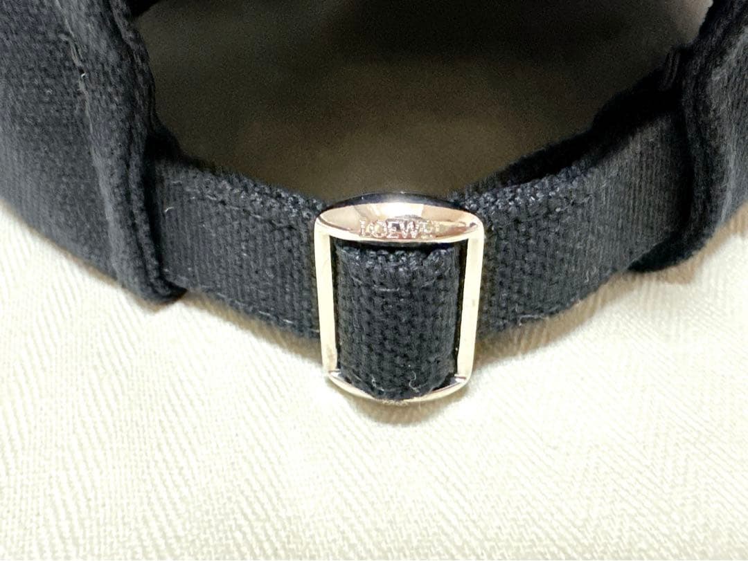 LOEWE ロエベ ロゴパッチ キャップ キャンバス