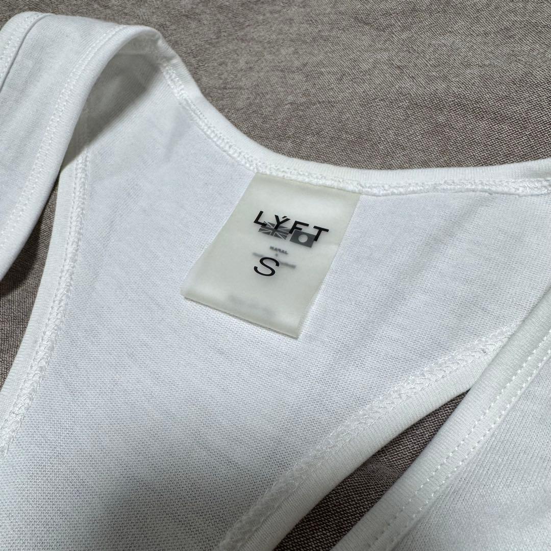 【3枚セット】LYFT タンクトップ Sサイズ 黒白グレー