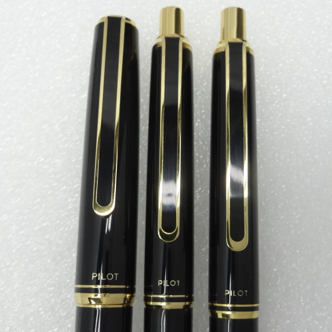 未使用 PILOT 14K 万年筆 ボールペン シャープ ケース付き 4点セット