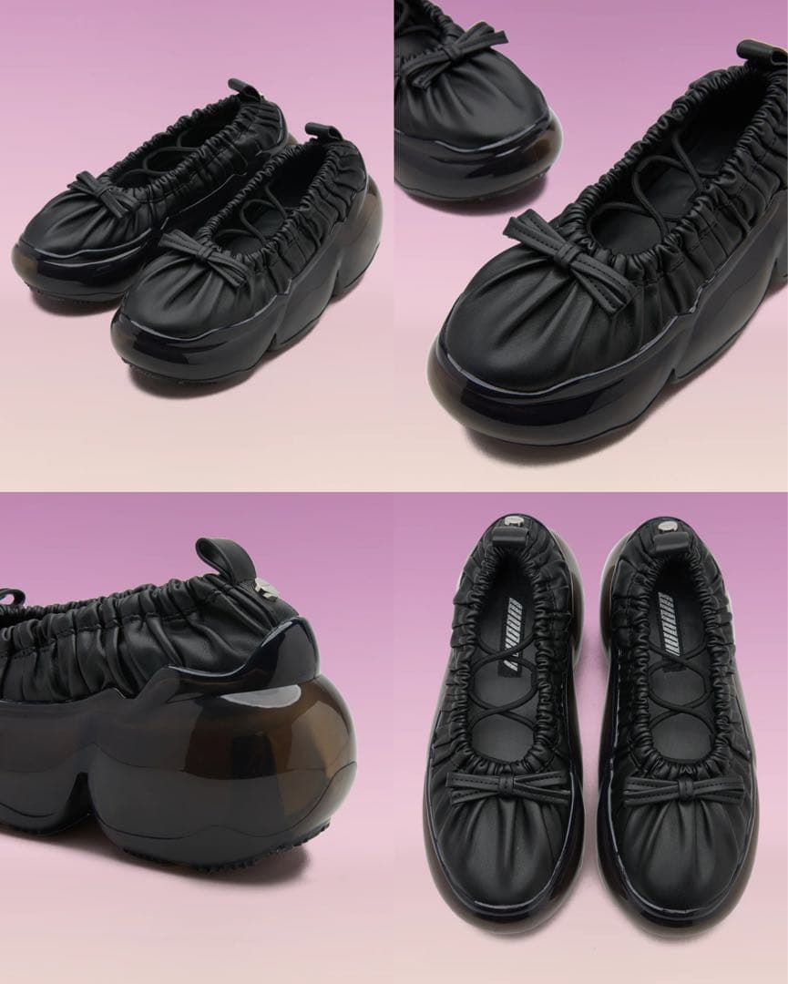 WOOMII CINDYBLACK スニーカー